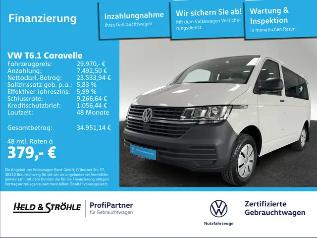 Volkswagen T6 Caravelle Trendline 2.0 TDI KR DAB+ PDC 9S