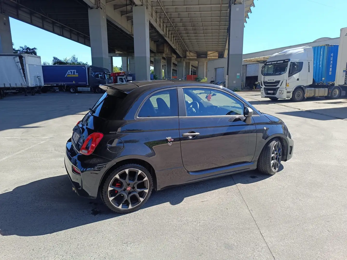 Abarth 595 Competizione 1.4 T-Jet MTA (EU6d-TEMP) Zwart - 1