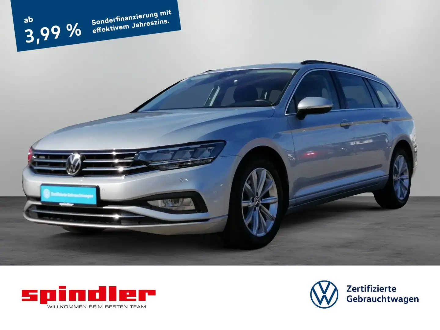 Volkswagen Passat Variant Business 2.0 TSI DSG / Navi, LED Silber - 1