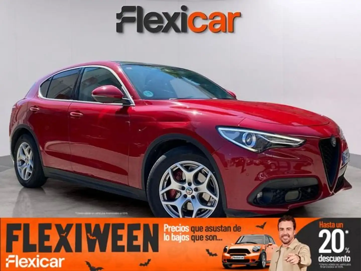 Alfa Romeo Stelvio 2.2 Diésel 118kW (160CV)  RWD Rojo - 1