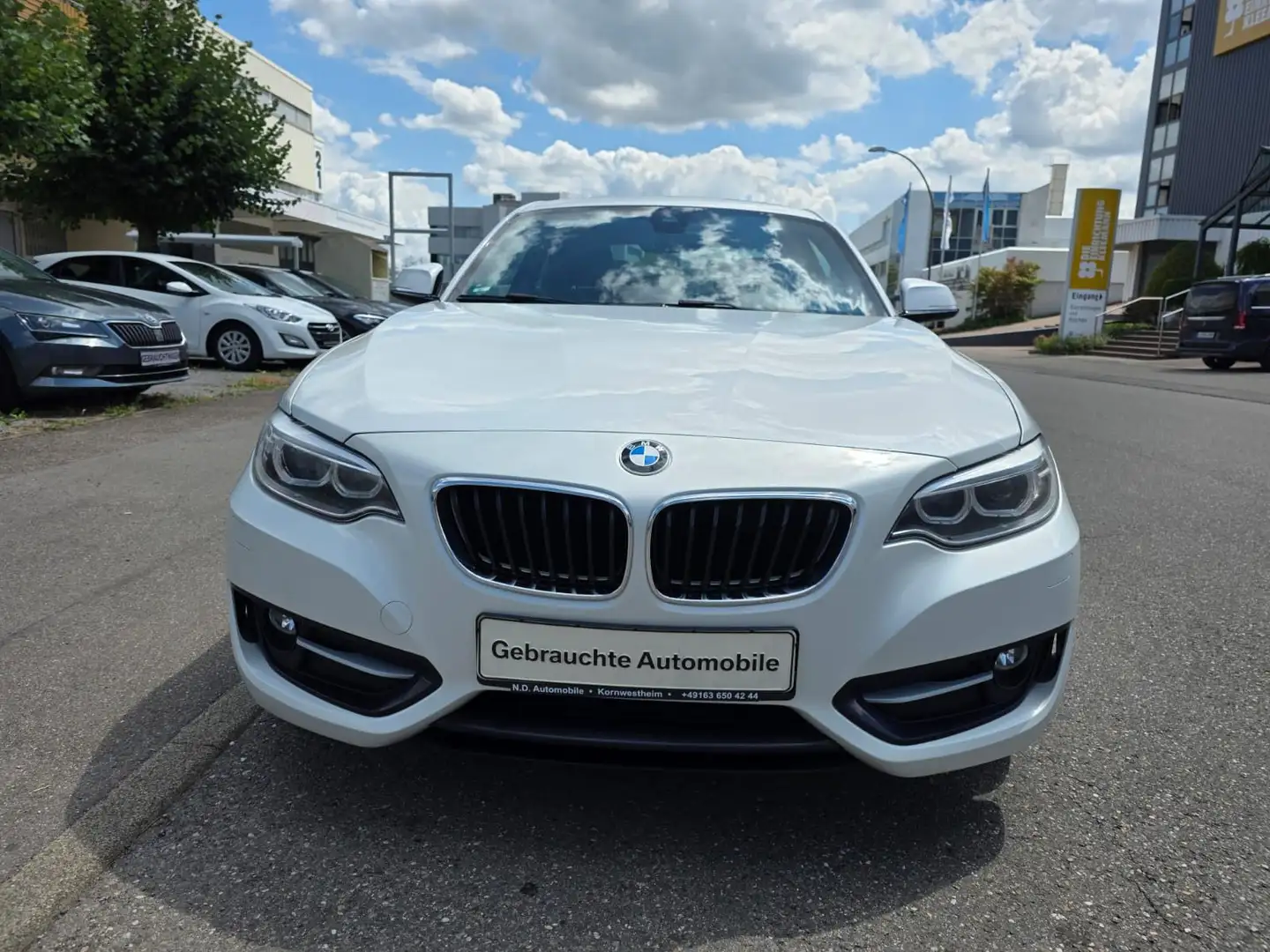 BMW 220 Baureihe 2 Coupe 220 d Sport Alb - 2