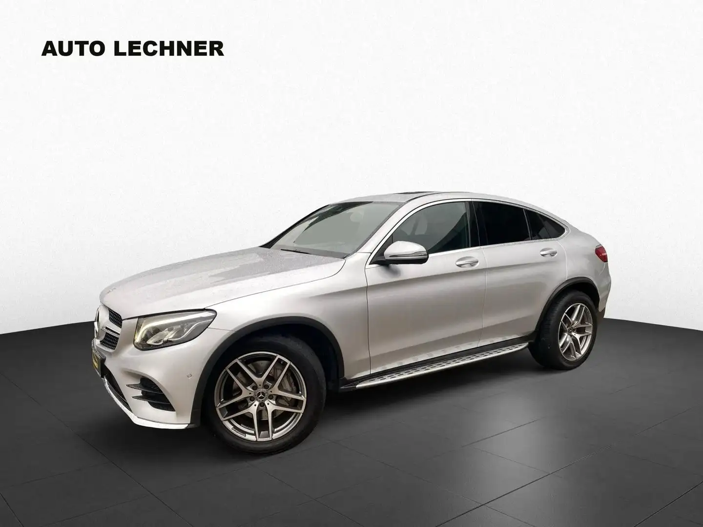 Mercedes-Benz GLC 300 Coupe 4Matic*AMG-L*AHK*BURMESTER*AMBIENT Silber - 1