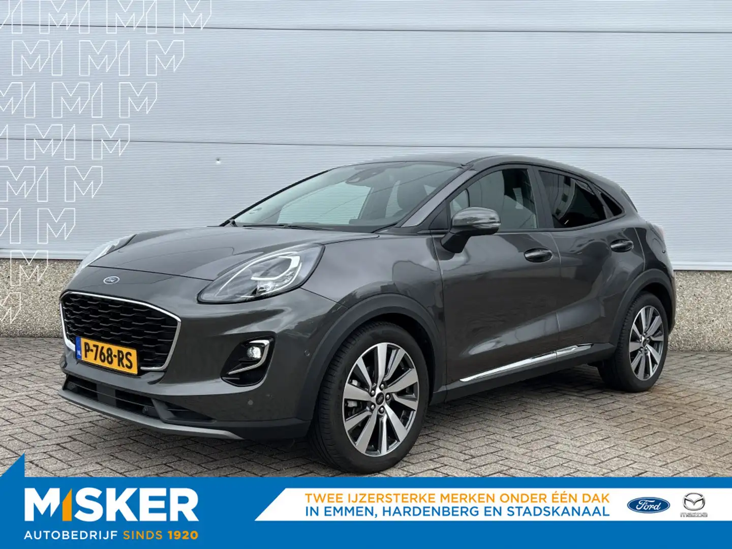 Ford Puma 1.0 EB Hyb. TITANIUM X! TREKHAAK! DRIVER ASSISTANC Grijs - 1