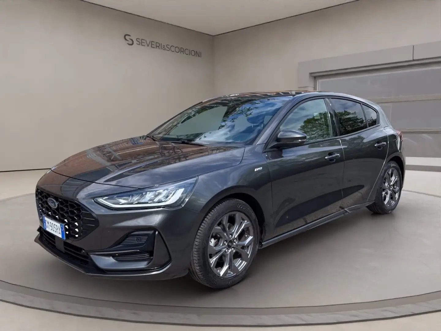 Ford Focus 1.0t ecoboost h st-line 125cv Grigio - 1