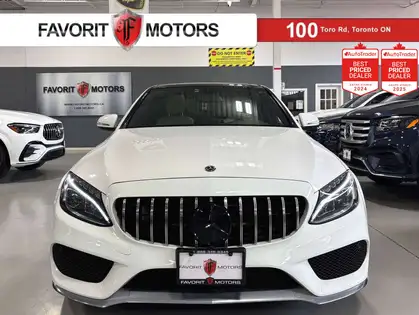 White 2018 Mercedes-Benz C-Class Sedan All-Wheel Drive Automatic