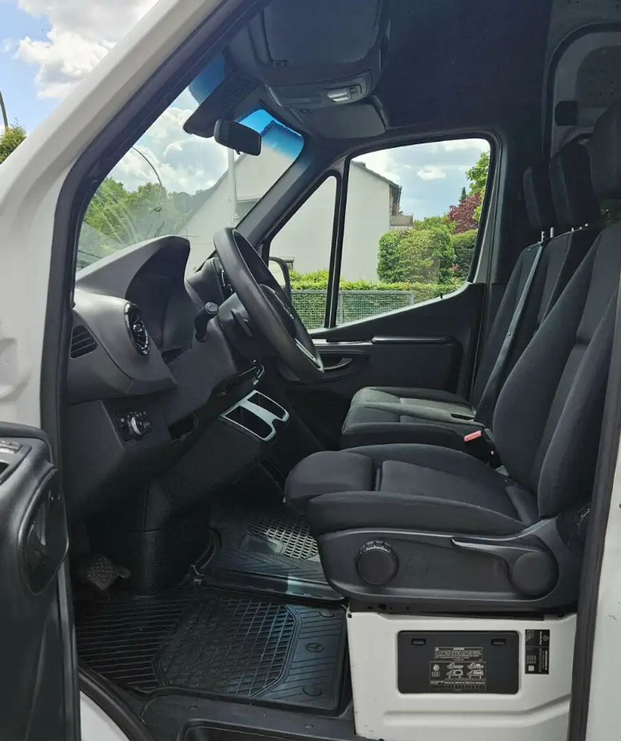 Mercedes-Benz Sprinter Vollverg.Clim.Luft-St.Hzg.SHZ.Cam.AHK.BOTT-Ausr. Weiß - 2