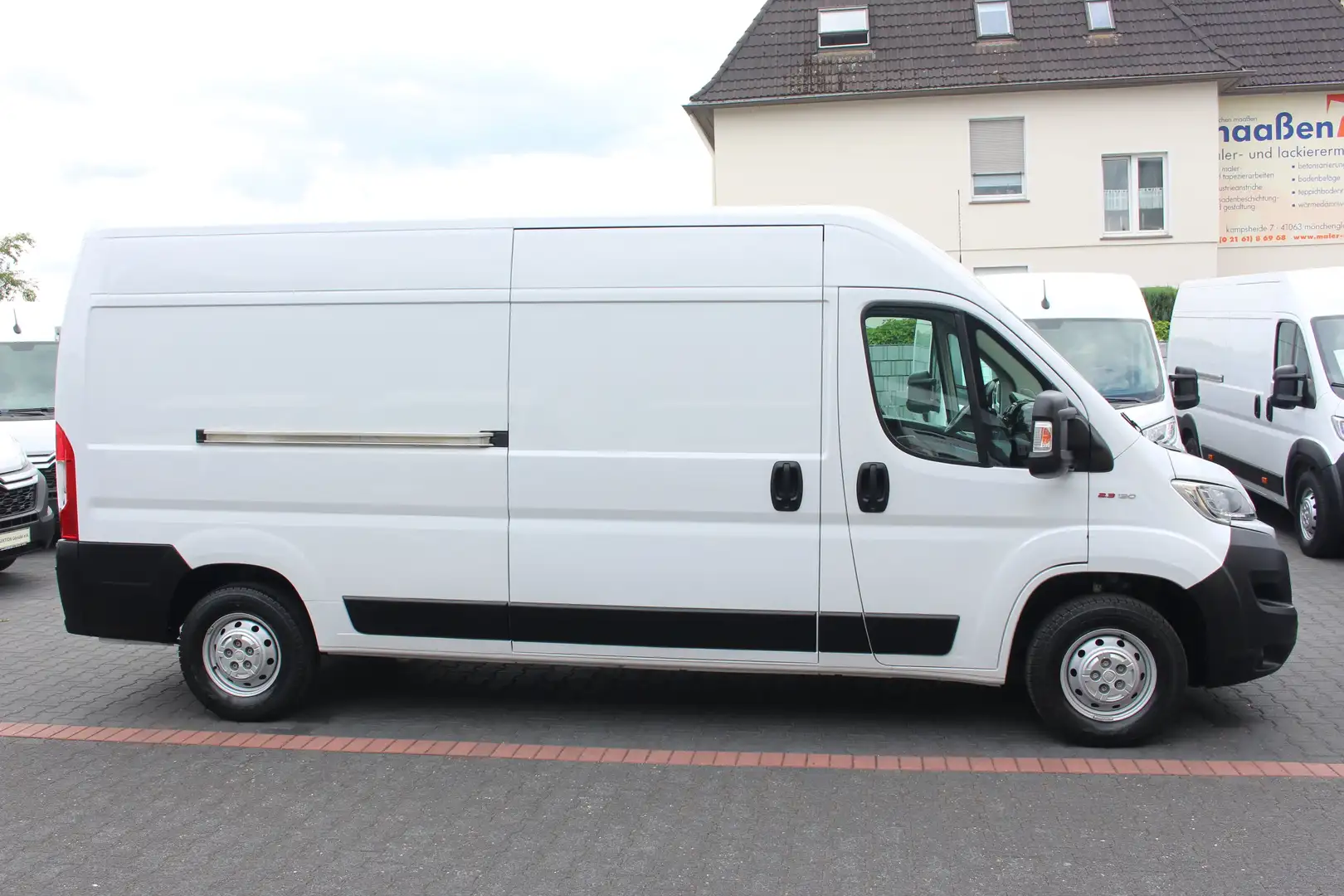 Fiat Ducato 35 L4H2 130 *Klima*Kam*Nav*AHK*NoAdBlue Wit - 2