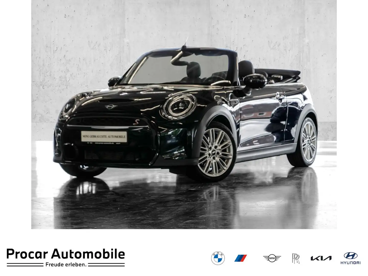 MINI Cooper S Cabrio Cooper S Classic Trim Aut Nav LED RFK Driveass Negru - 1