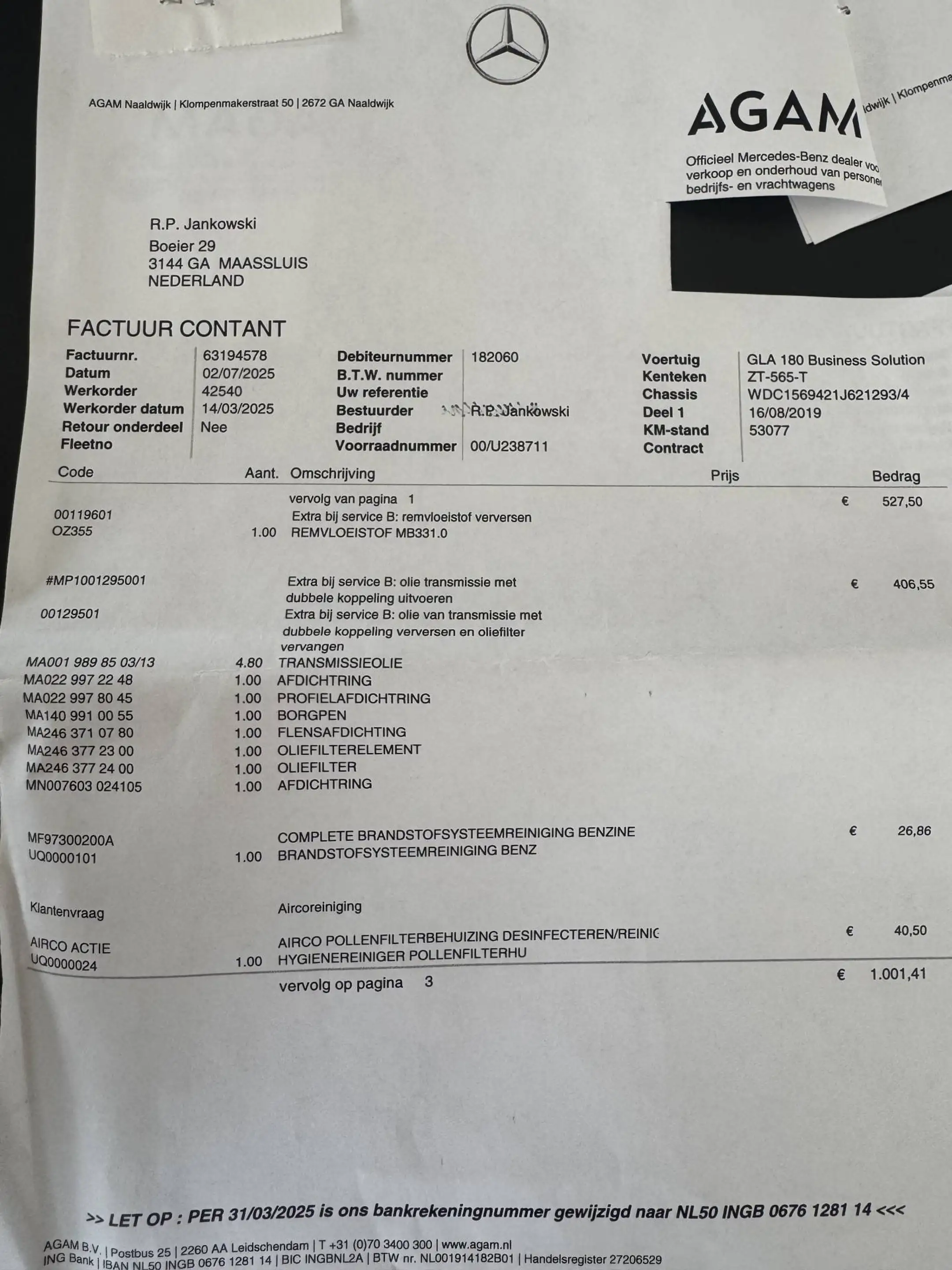 Mercedes-Benz GLA 180 Business Solution AMG NL AUTO/NAP/PANO/FULL OPTION — photo 30