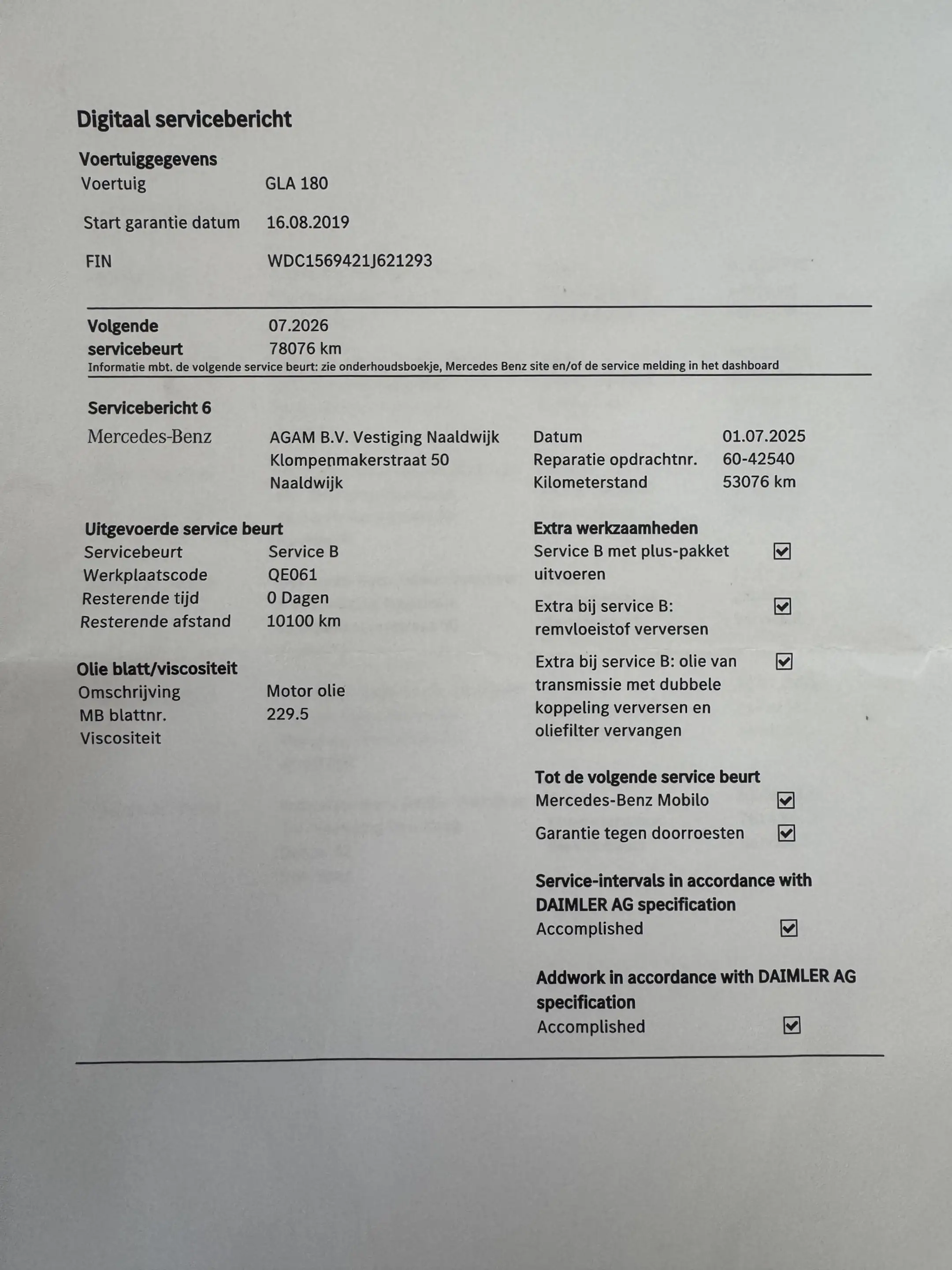Mercedes-Benz GLA 180 Business Solution AMG NL AUTO/NAP/PANO/FULL OPTION — photo 27