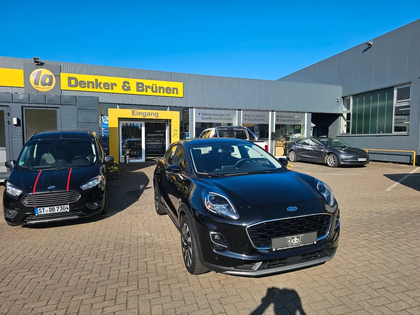 Ford Puma 1,0 EcoBoost Titanium LED*Navi*RfK*PDC Negro - 1