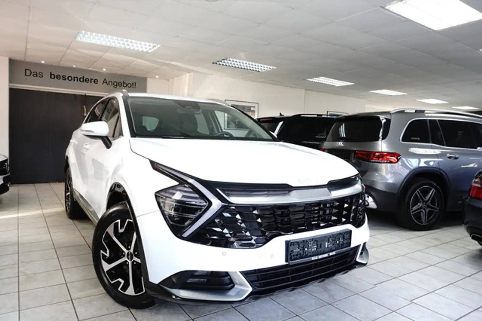 Kia Sportage 1.6 T-GDI 2WD Eco-Dyn. (48V M-H) Spirit Weiß - 1