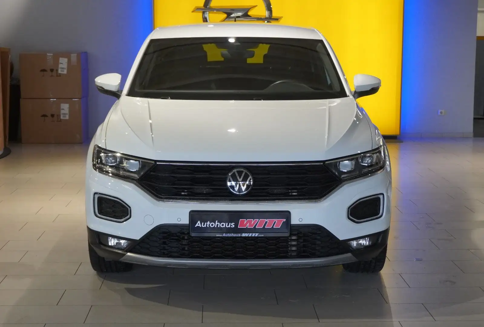Volkswagen T-Roc Sport Aut.*LED*NAVI*AHK*KAMERA Weiß - 2