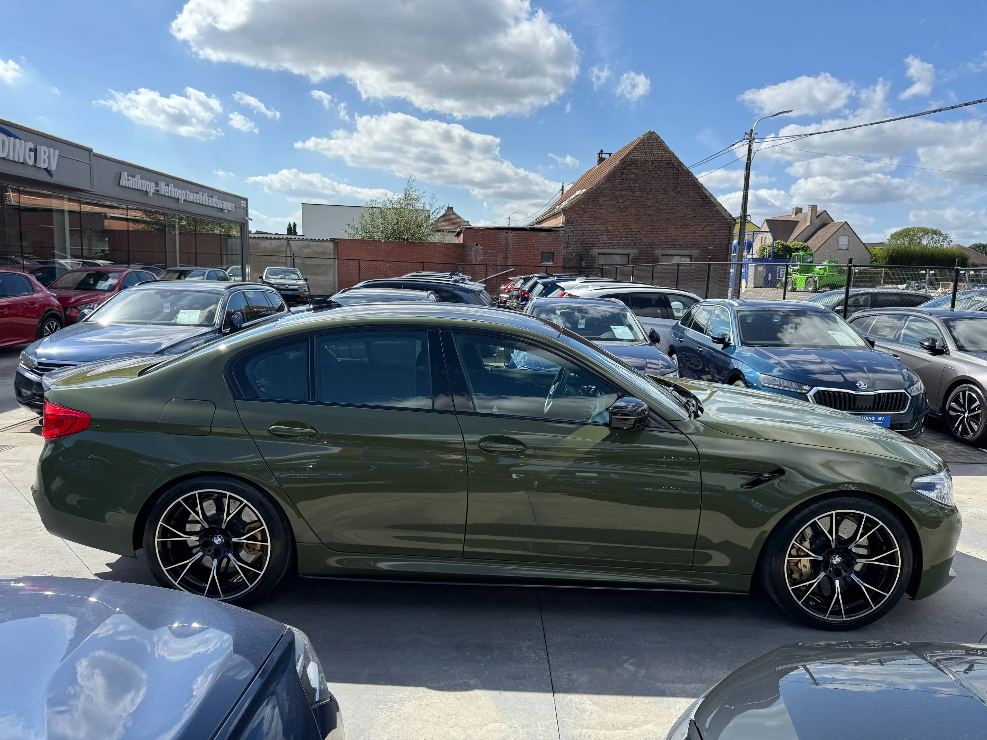 BMW M5 4.4AS V8 Competition KERAMISCH URBAN GREEN BOWERS&WILKINS CARBON FULL FULL — photo 4