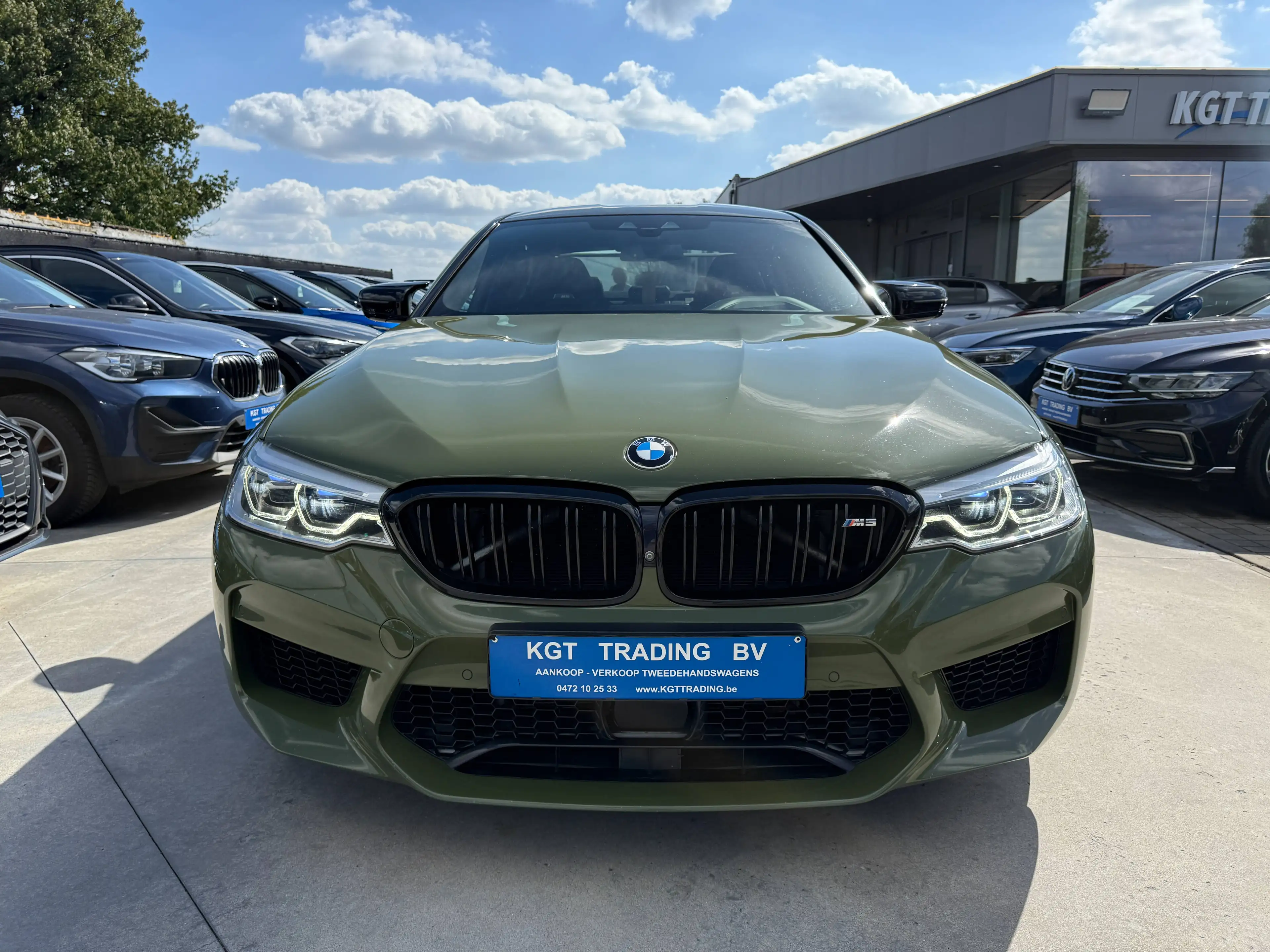 BMW M5 4.4AS V8 Competition KERAMISCH URBAN GREEN BOWERS&WILKINS CARBON FULL FULL — photo 2