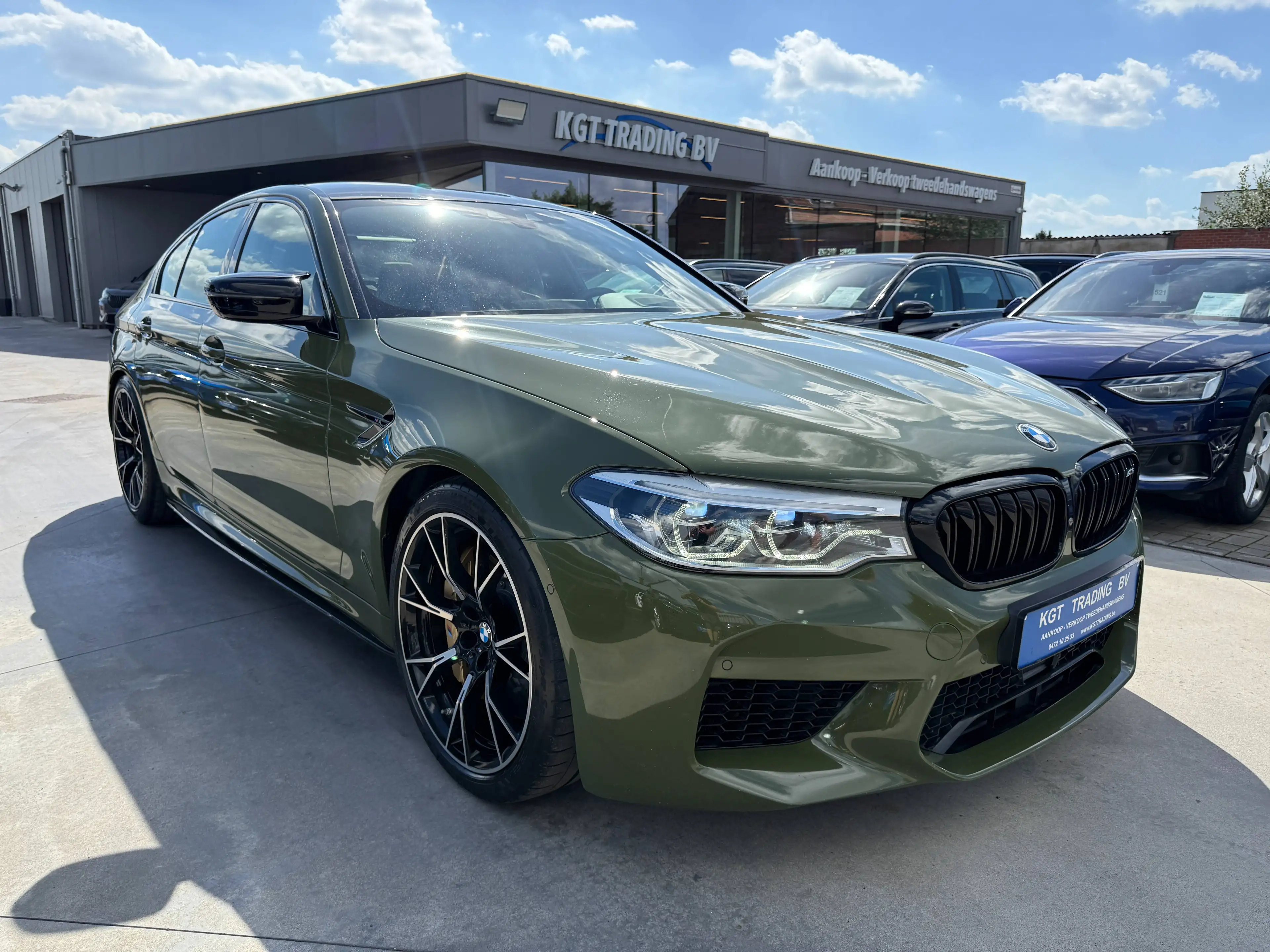 BMW M5 4.4AS V8 Competition KERAMISCH URBAN GREEN BOWERS&WILKINS CARBON FULL FULL — photo 3