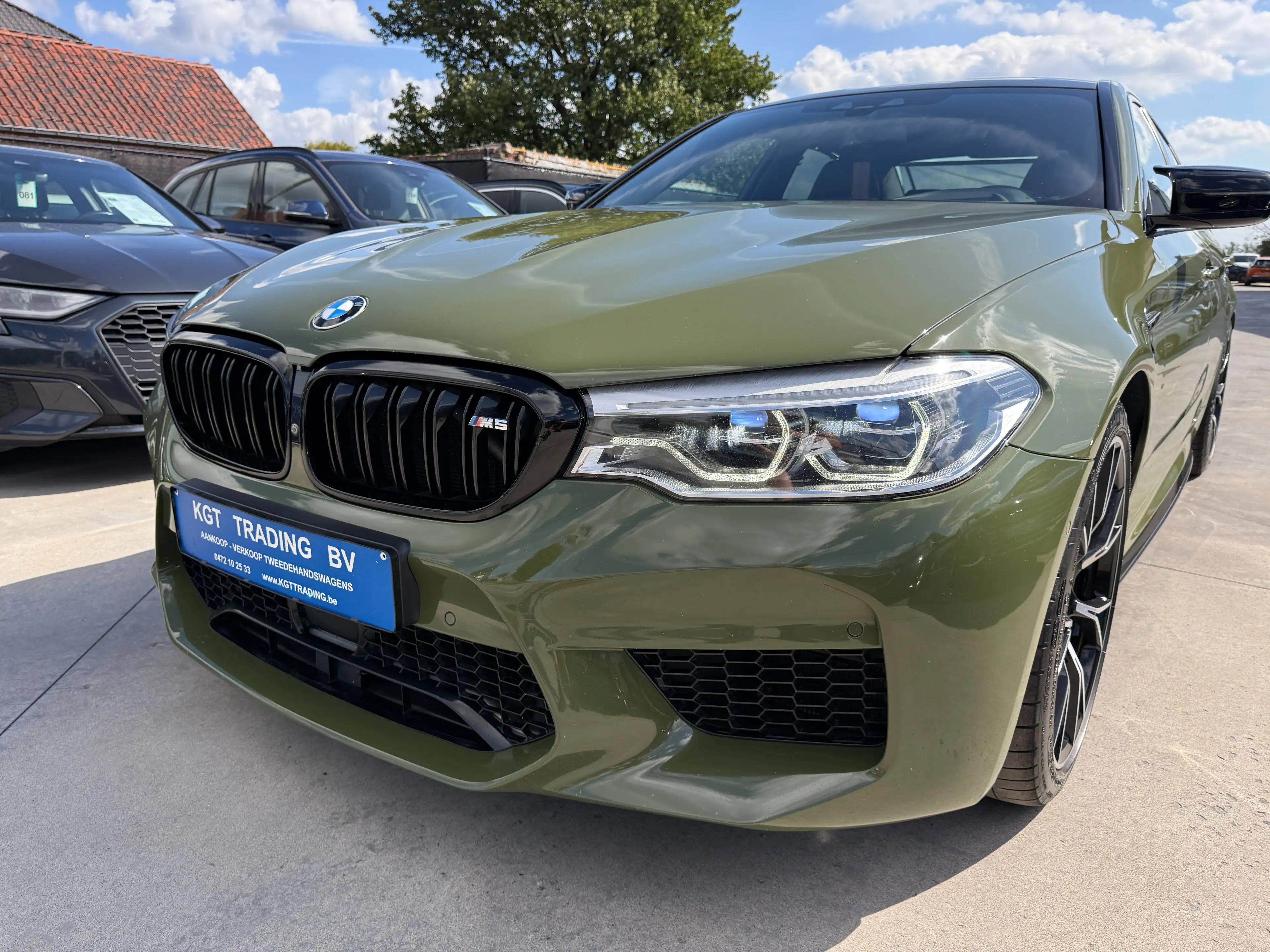 BMW M5 4.4AS V8 Competition KERAMISCH URBAN GREEN BOWERS&WILKINS CARBON FULL FULL — photo 10