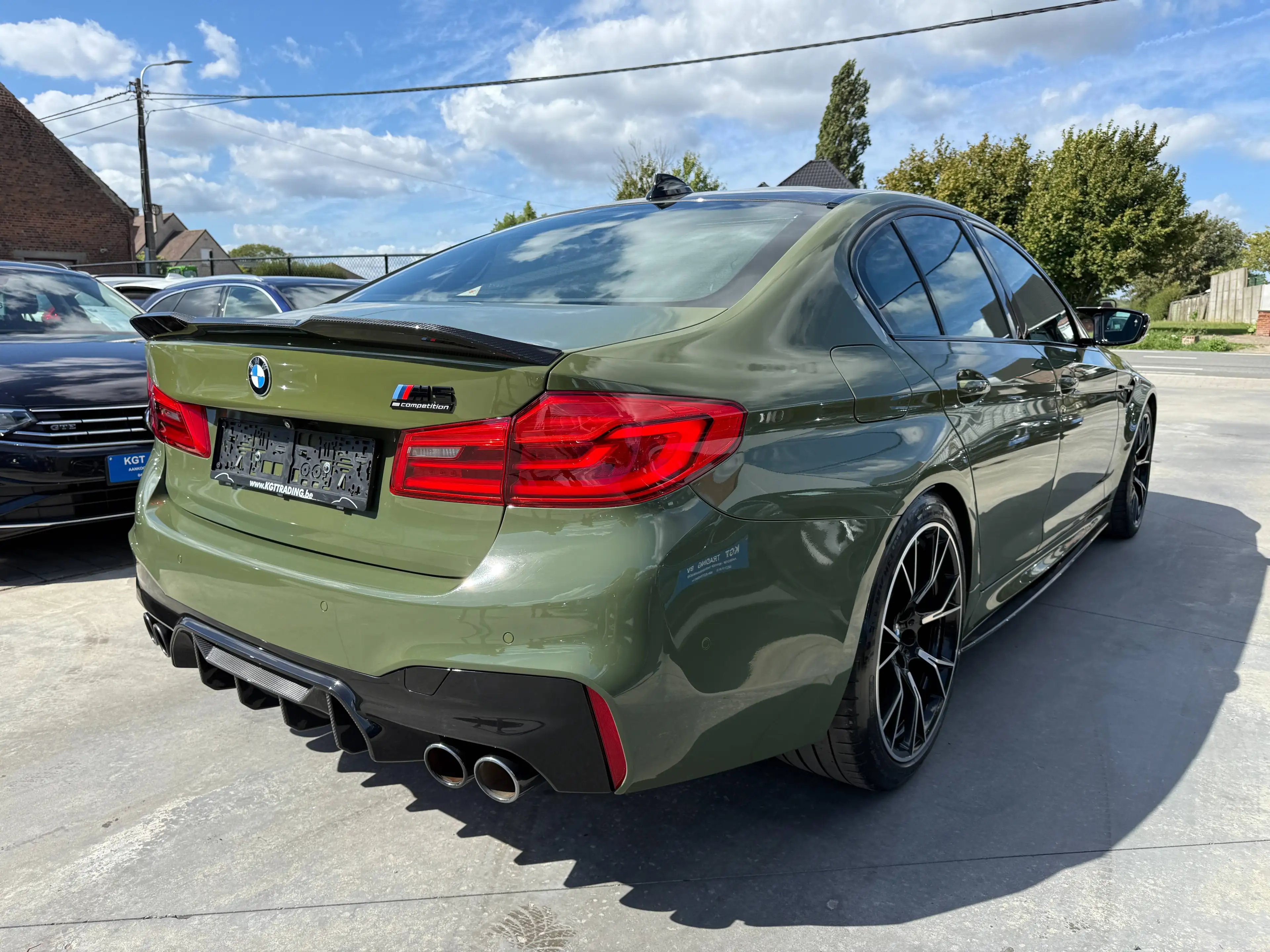 BMW M5 4.4AS V8 Competition KERAMISCH URBAN GREEN BOWERS&WILKINS CARBON FULL FULL — photo 5