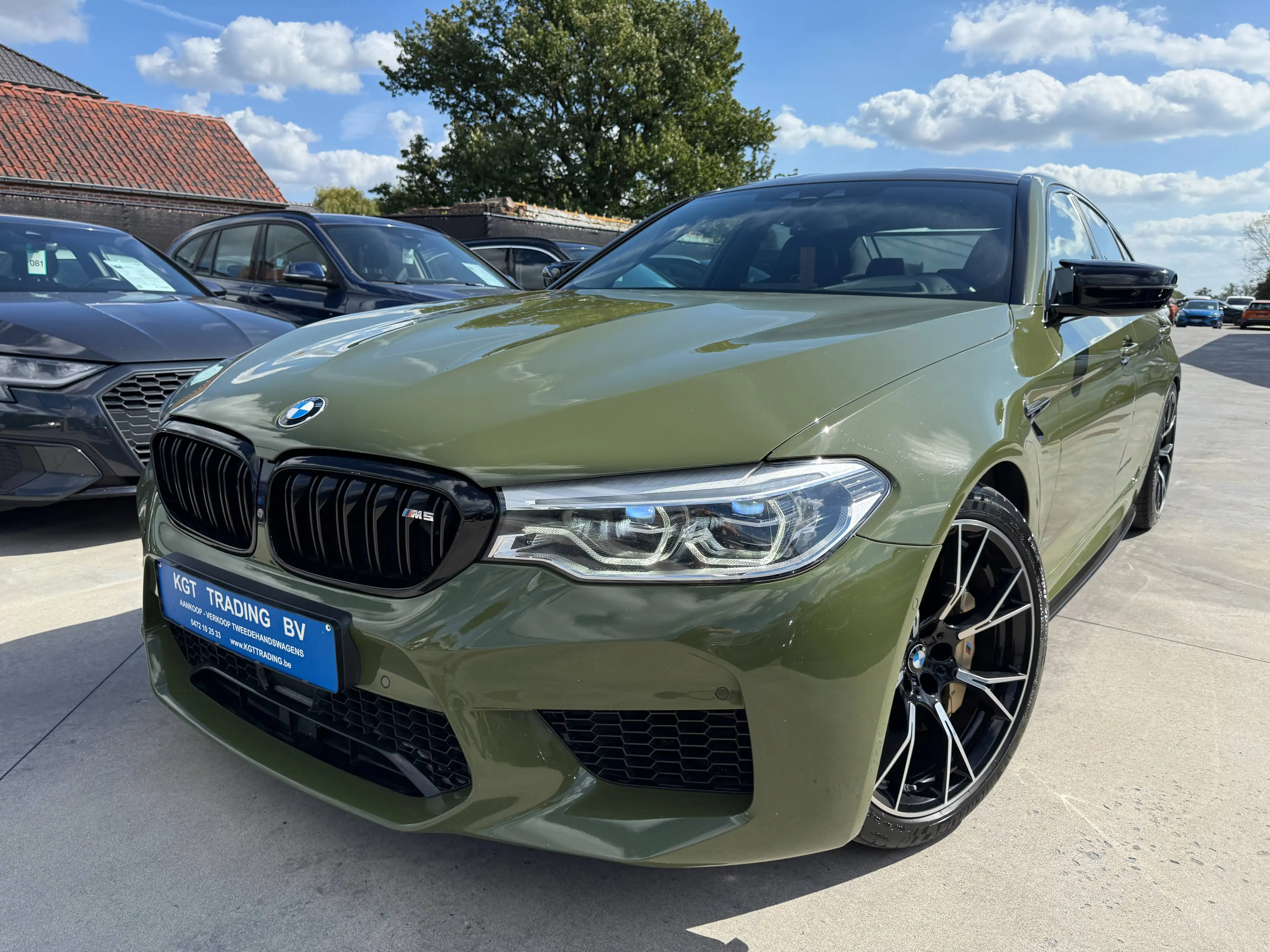 BMW M5 4.4AS V8 Competition KERAMISCH URBAN GREEN BOWERS&WILKINS CARBON FULL FULL