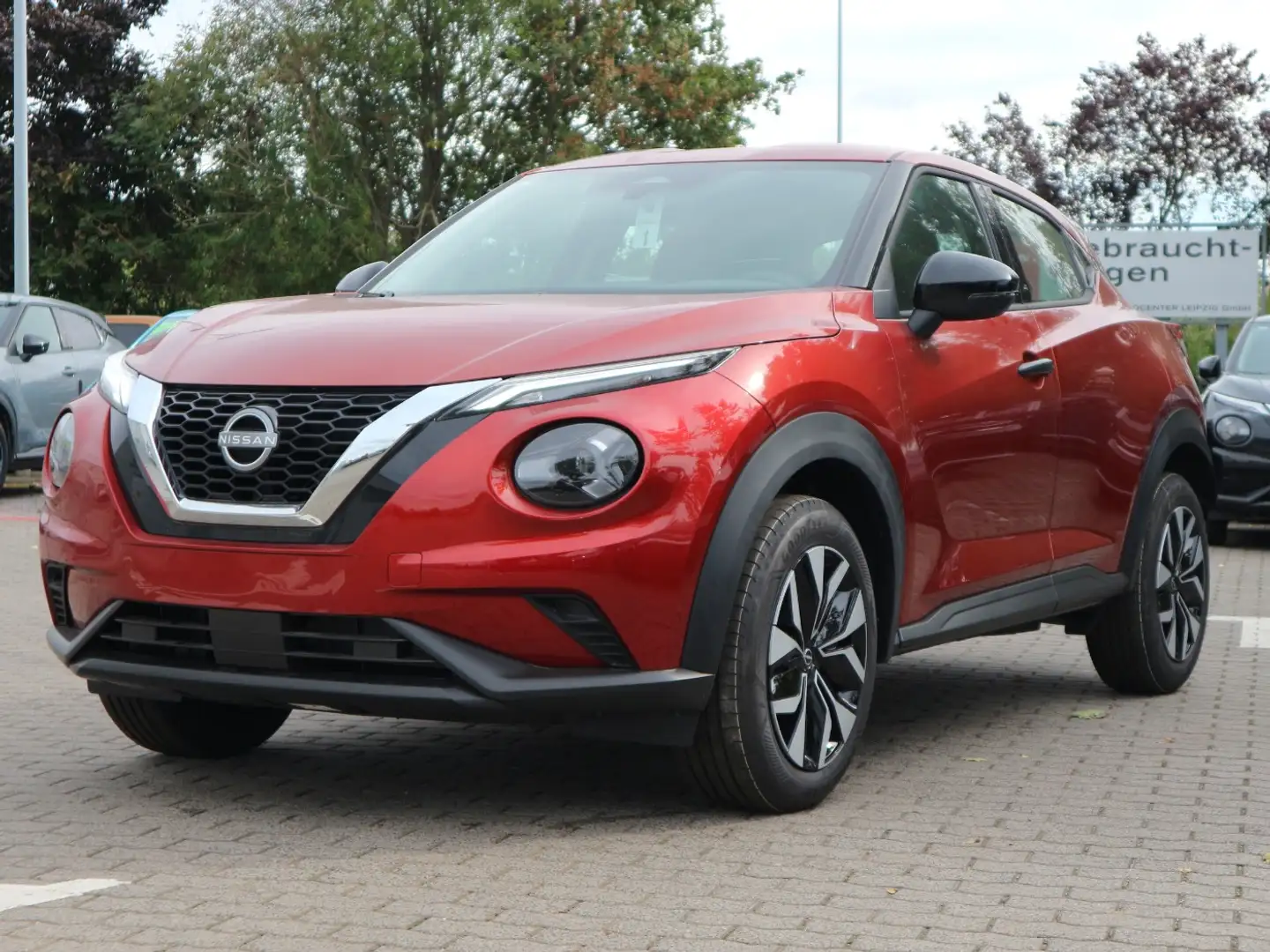 Nissan Juke ACENTA 1.0 DIG-T 6MT Sitzheizung Spurhalter Rouge - 2