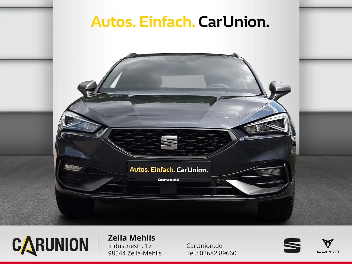 SEAT Leon Sportstourer FR 1.5 eTSI DSG *LED*NAVI*PANO Gris - 2