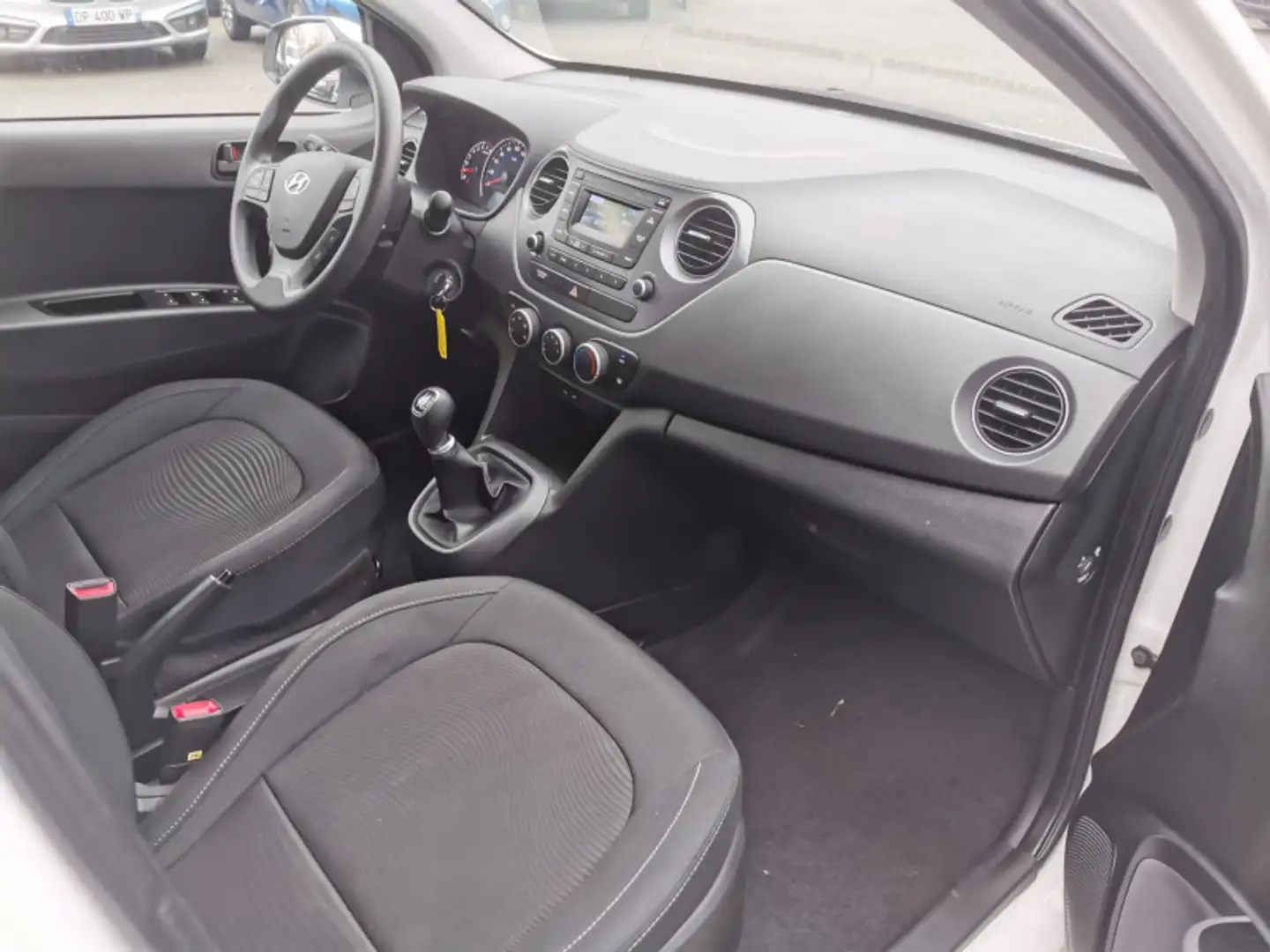 Hyundai i10 1.2 87CH INTUITIVE EURO6D-TEMP Blanc - 2