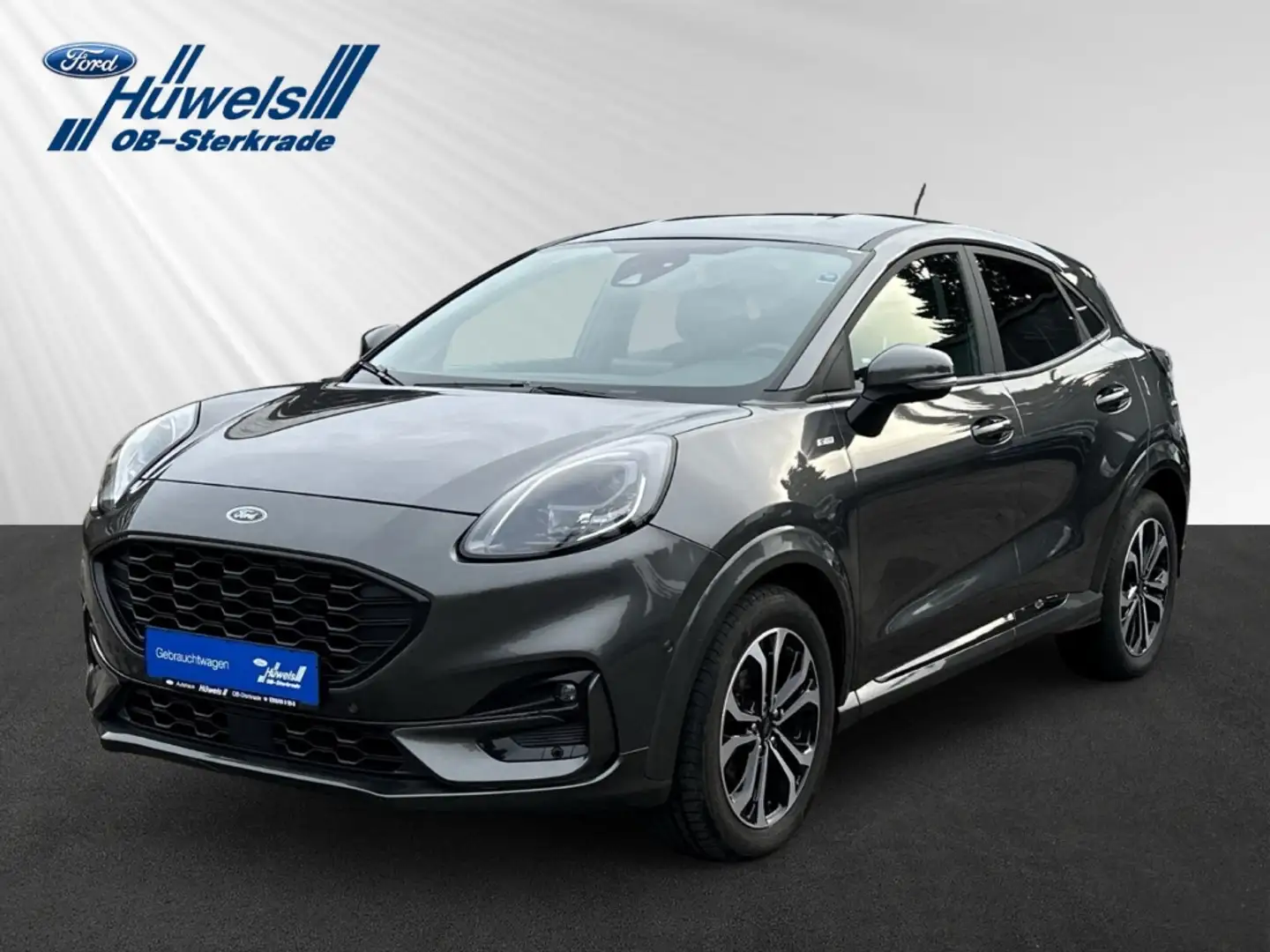 Ford Puma ST-Line 1.0 EcoBoost MHEV +WKR+RFK+TWA+NAVI+ACC+DA Grijs - 1