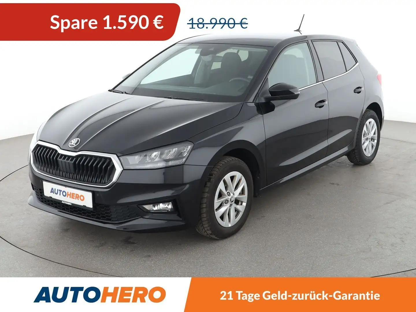 Skoda Fabia 1.0 TSI Style*NAVI*LED*ACC*CAM*SHZ*PDC* Noir - 1