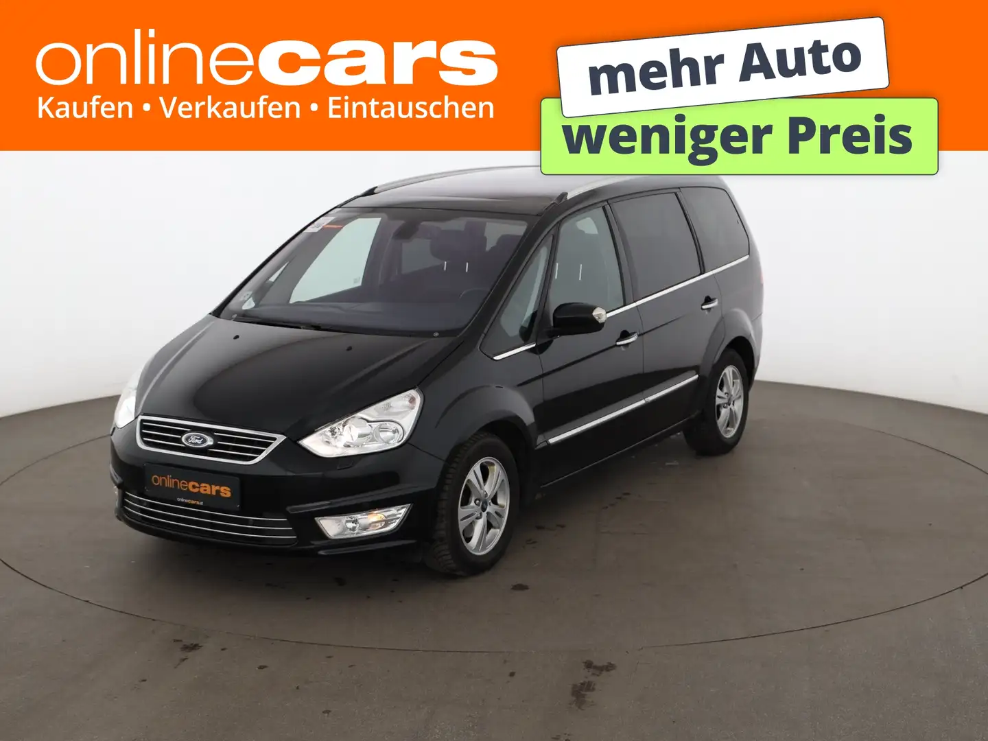 Ford Galaxy 2.0 TDCi Titanium Aut 7-SITZER XENON SKY Schwarz - 1