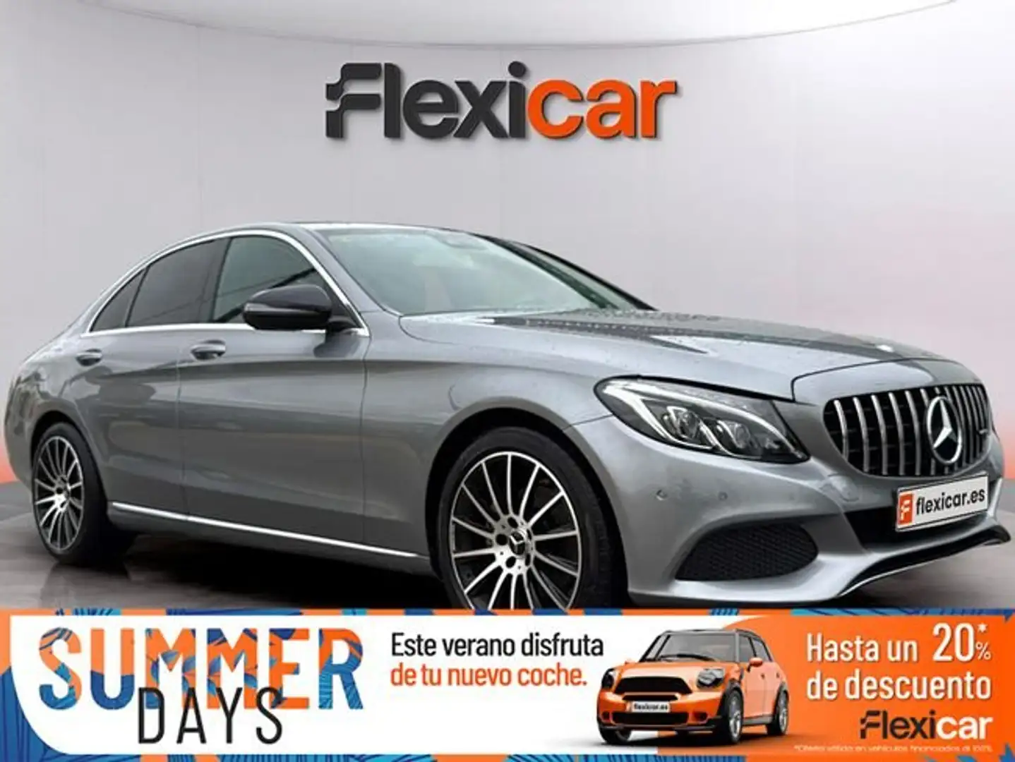 Mercedes-Benz C 200 d 2..2 136 cv Gris - 1