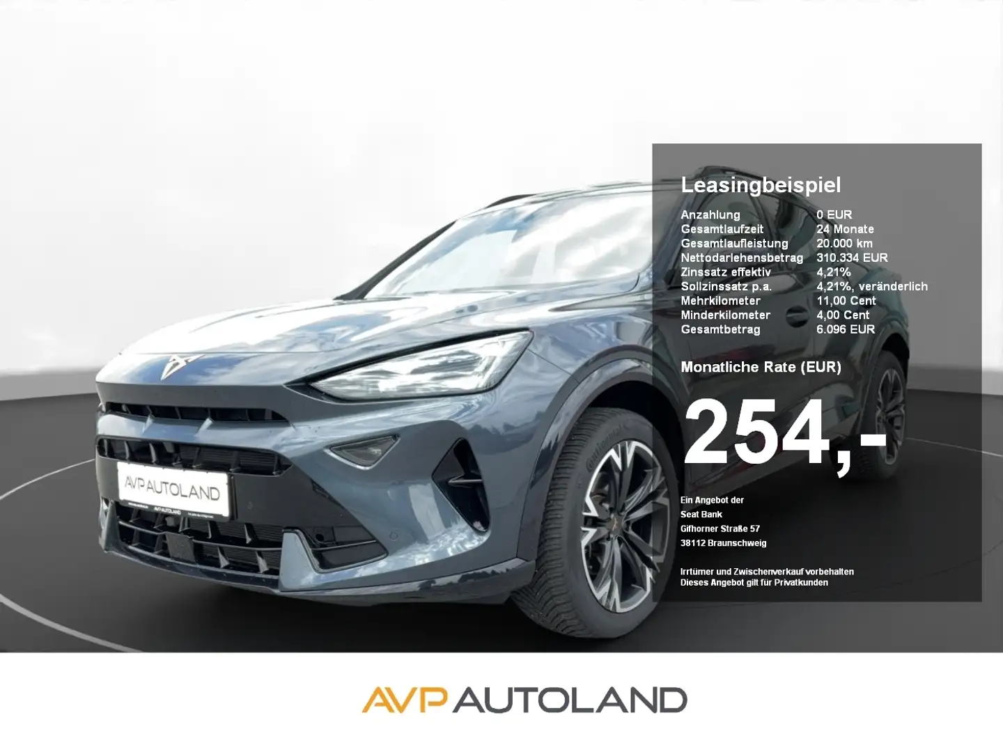 CUPRA Formentor 1.5 eTSI DSG Facelift | ACC | NAVI | Grau - 1