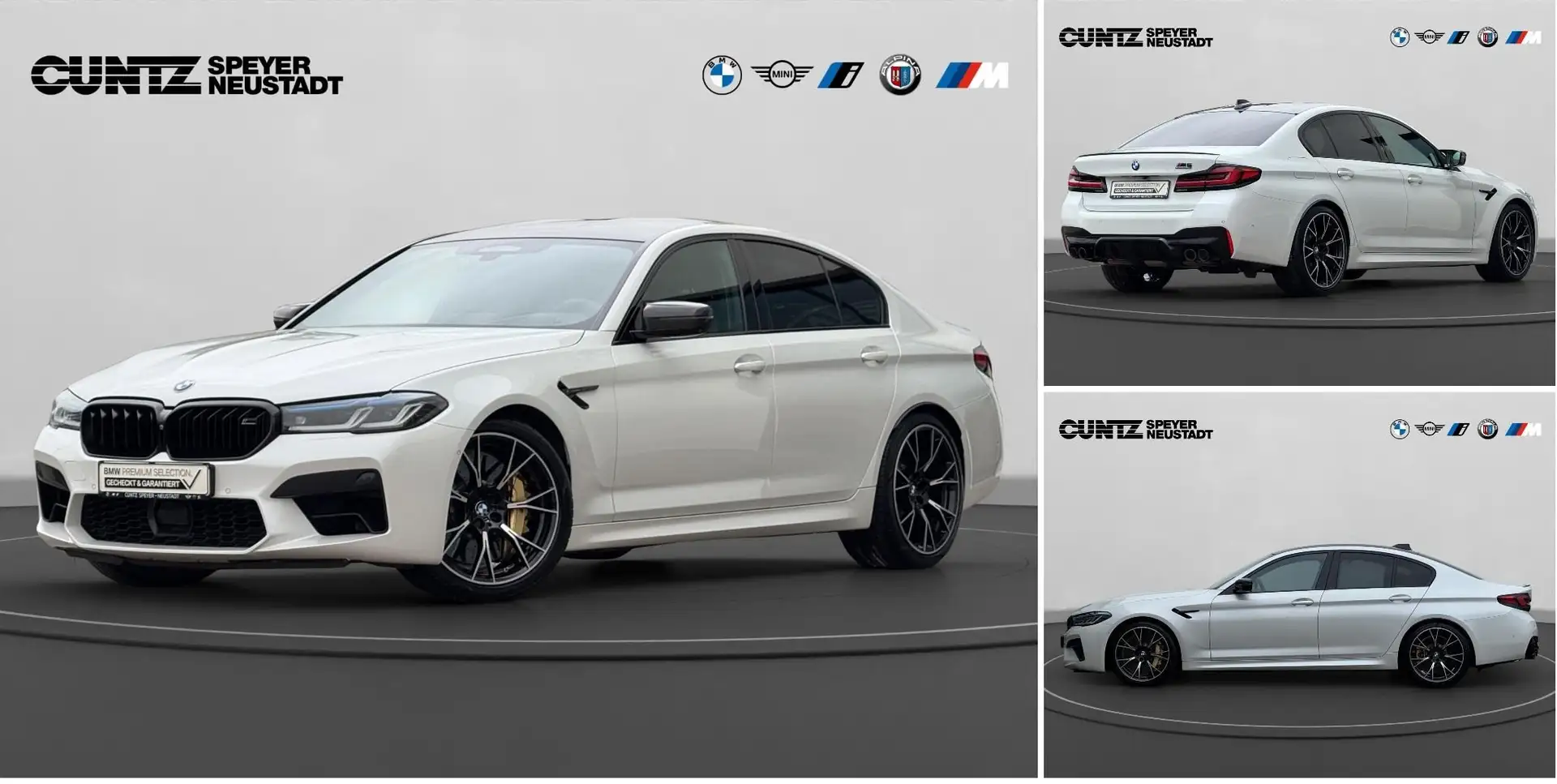 BMW M5 Limousine Competition Paket *M Track Pack *Komf.zu Weiß - 1
