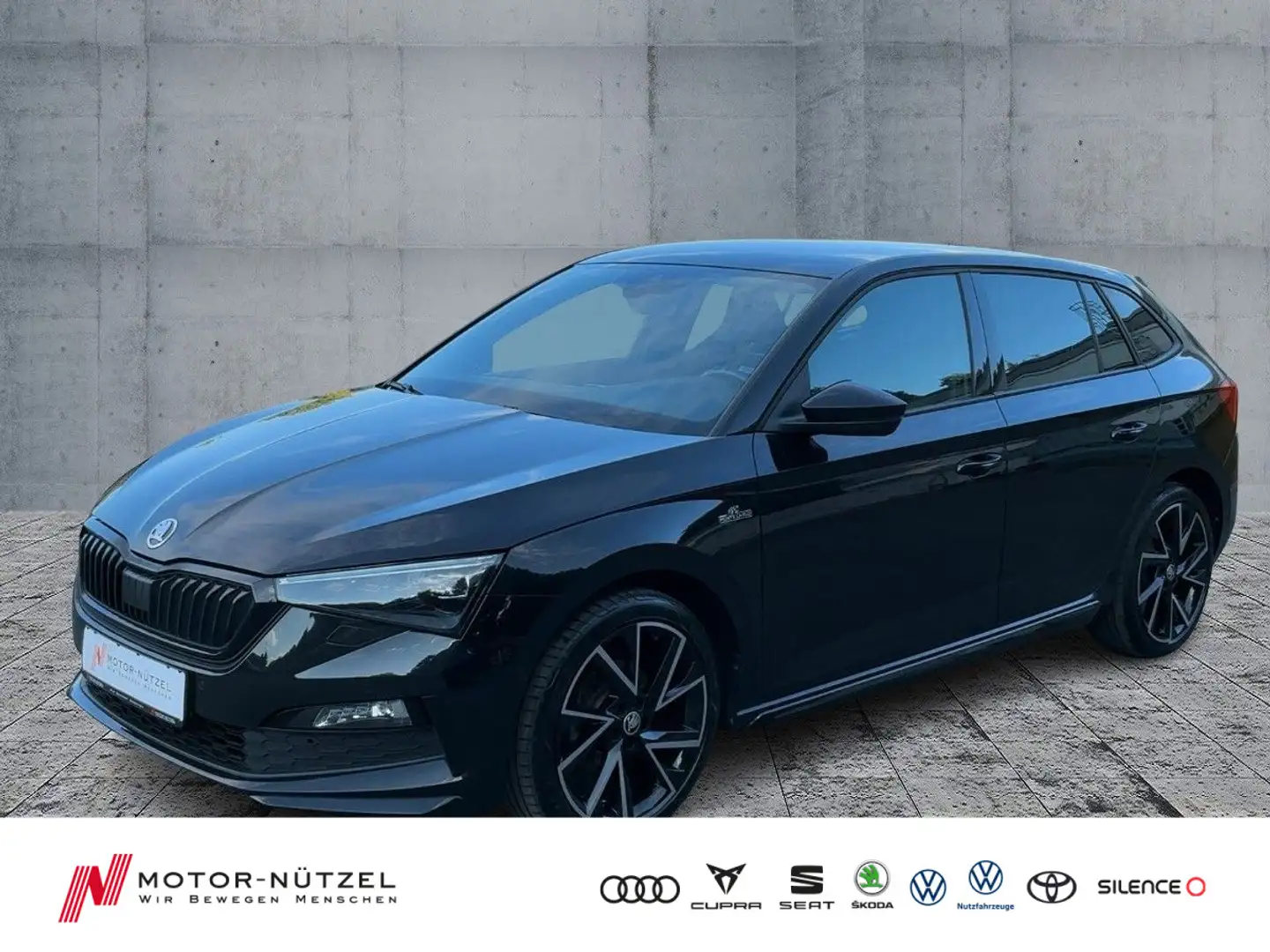 Skoda Scala 1.5 TSI DSG MONTE CARLO LED+NAVI+PANO+AHK Schwarz - 1