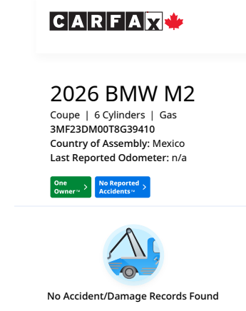 2026 BMW M2