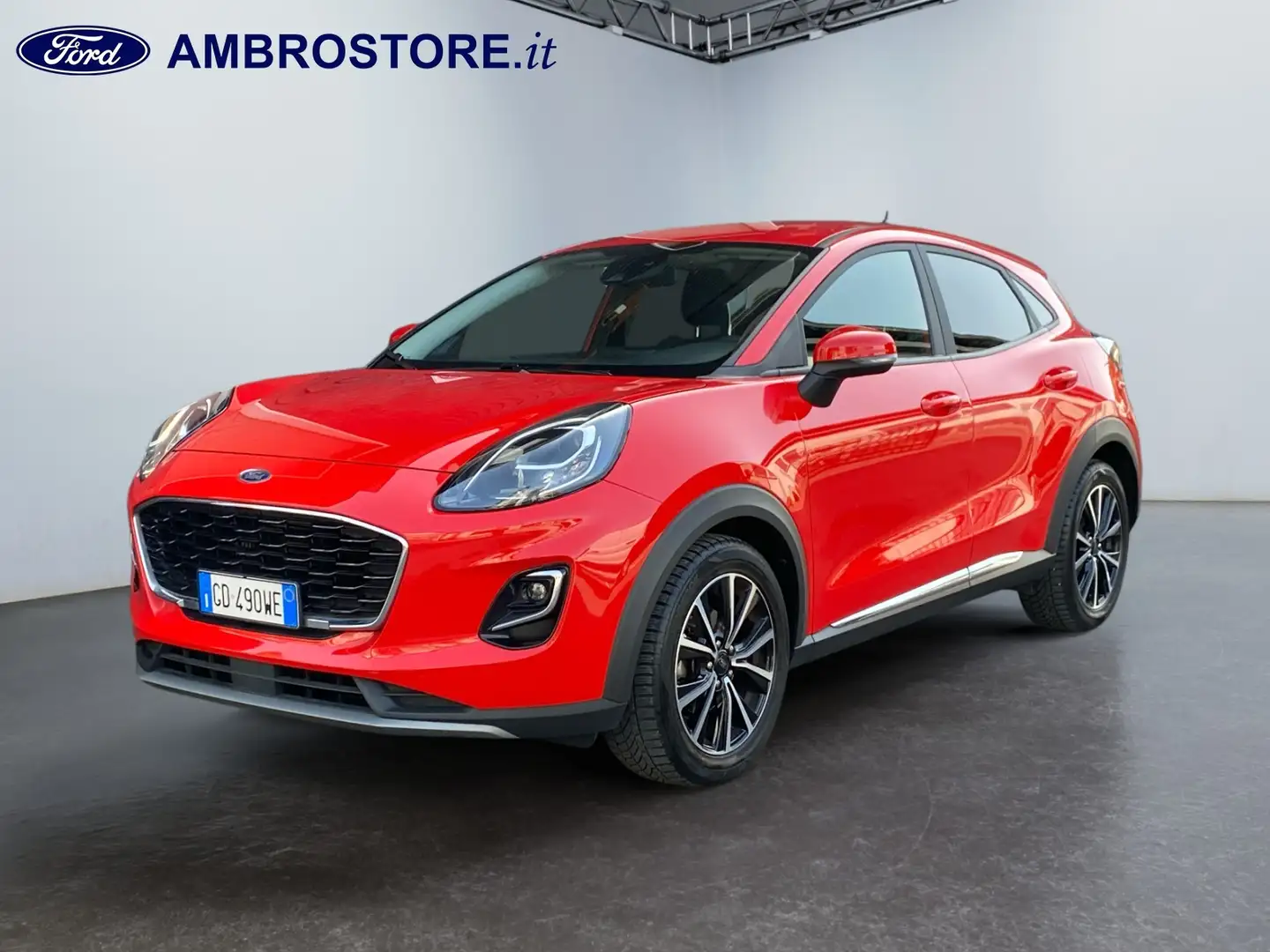 Ford Puma 2020 - Puma 1.0 ecoboost h Titanium s&s 125cv Rosso - 1