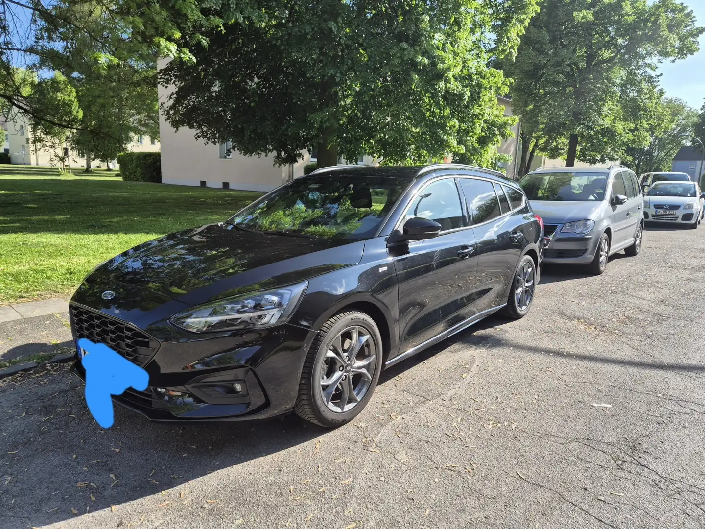 Ford Focus ST-Line Schwarz - 1