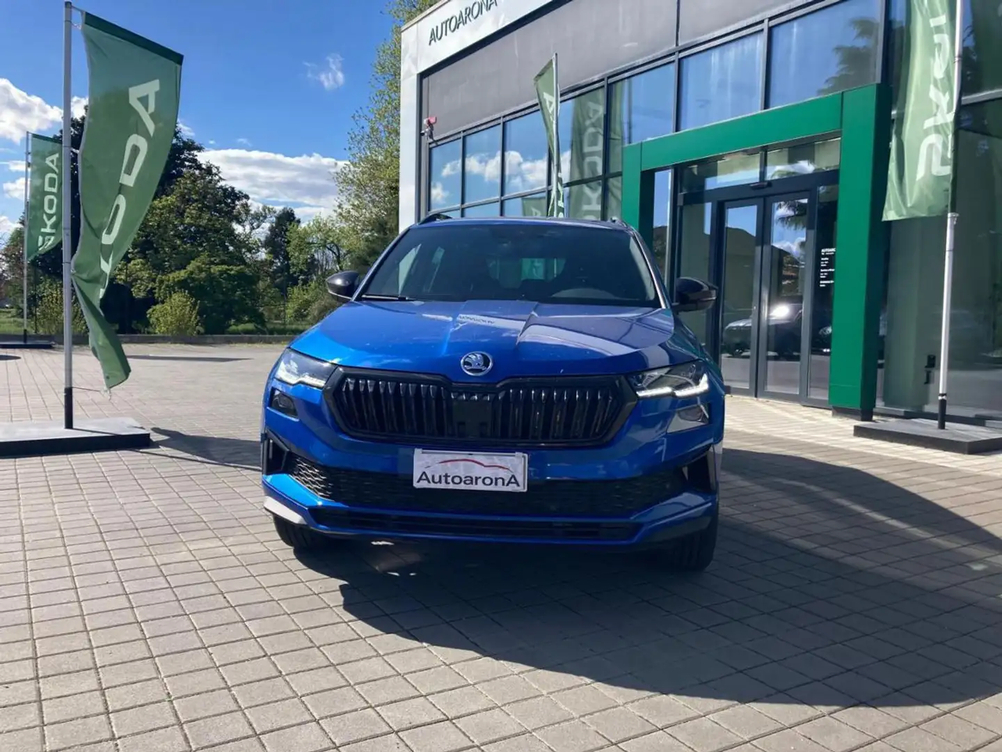 Skoda Karoq 2.0 TDI EVO SCR DSG SportLine Blu/Azzurro - 2
