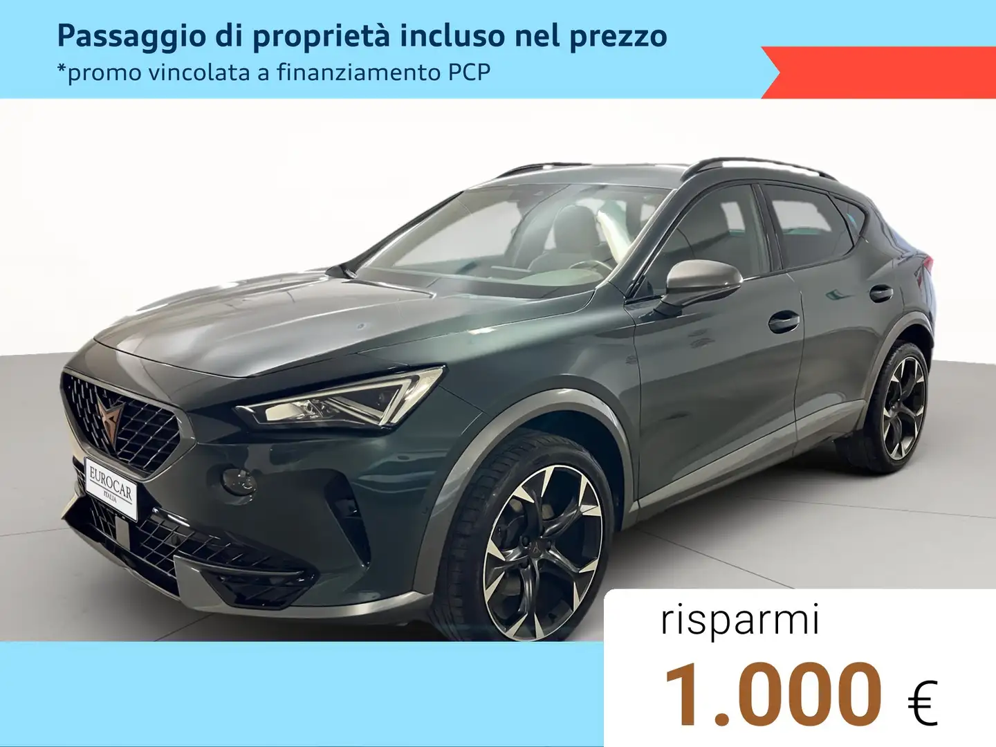 CUPRA Formentor 2.0 TDI 4drive 150 CV DSG Verde - 1