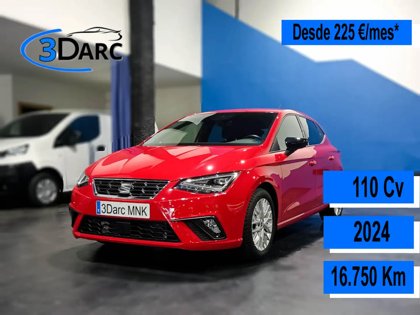SEAT Ibiza 1.0 TSI S&S FR XS 110 Rojo - 1