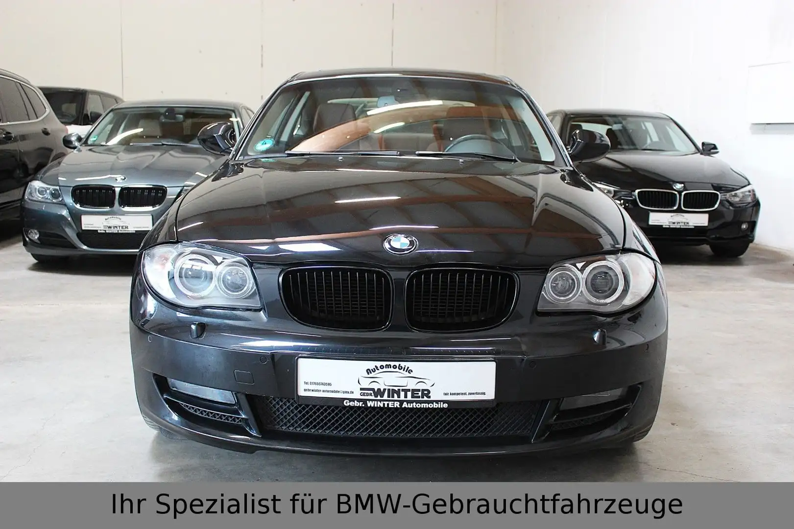 BMW 125 i Coupe Automatik*wenig Km*TÜV Neu Schwarz - 2