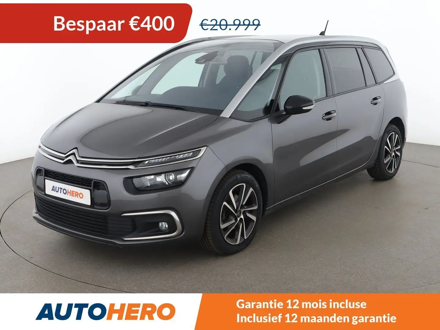 Citroen C4 SpaceTourer 1.5 Blue-HDi Shine Gri - 1