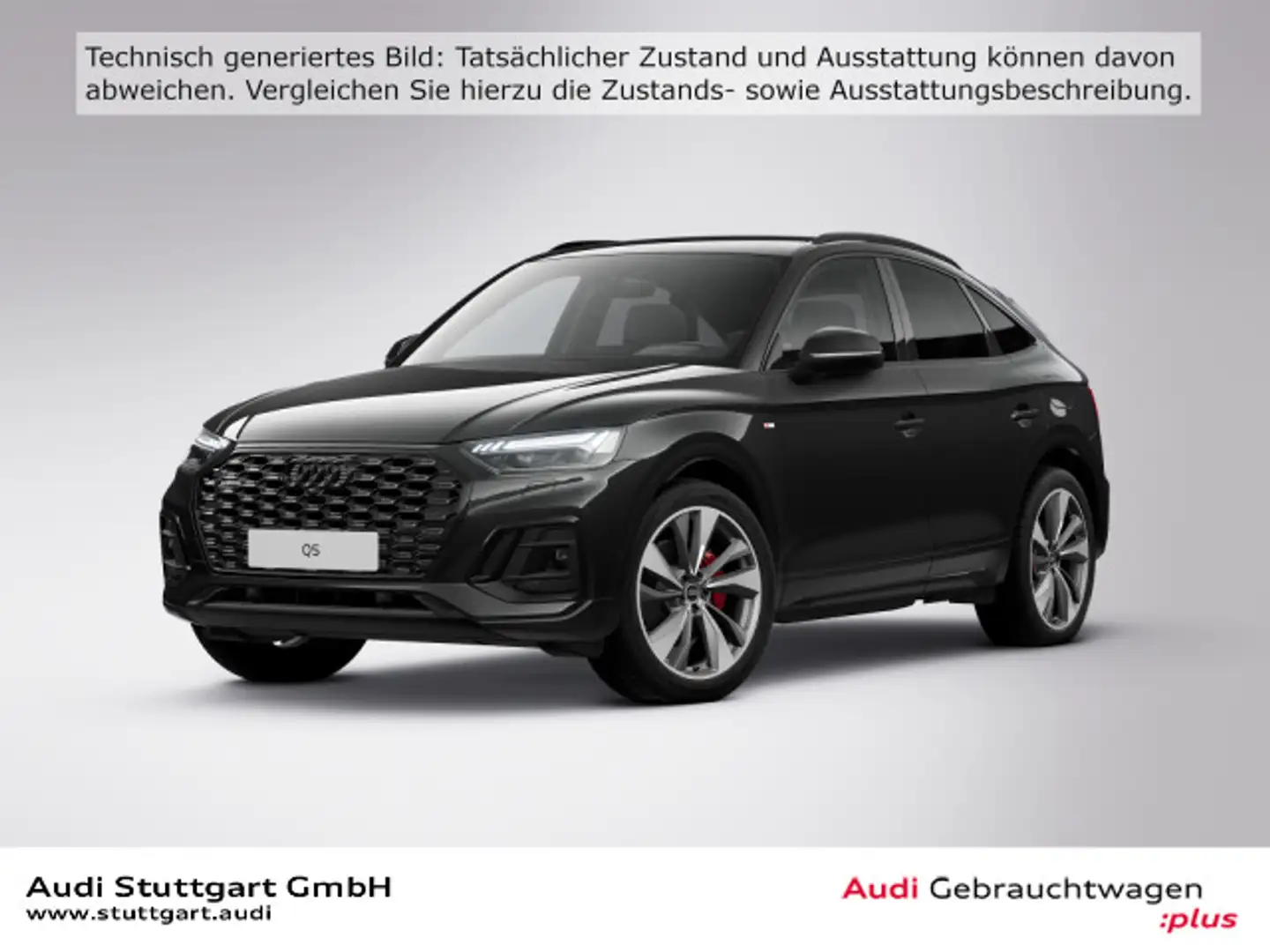Audi Q5 Sportb.55 TFSI e quat.S-line S-tronic Schwarz - 1