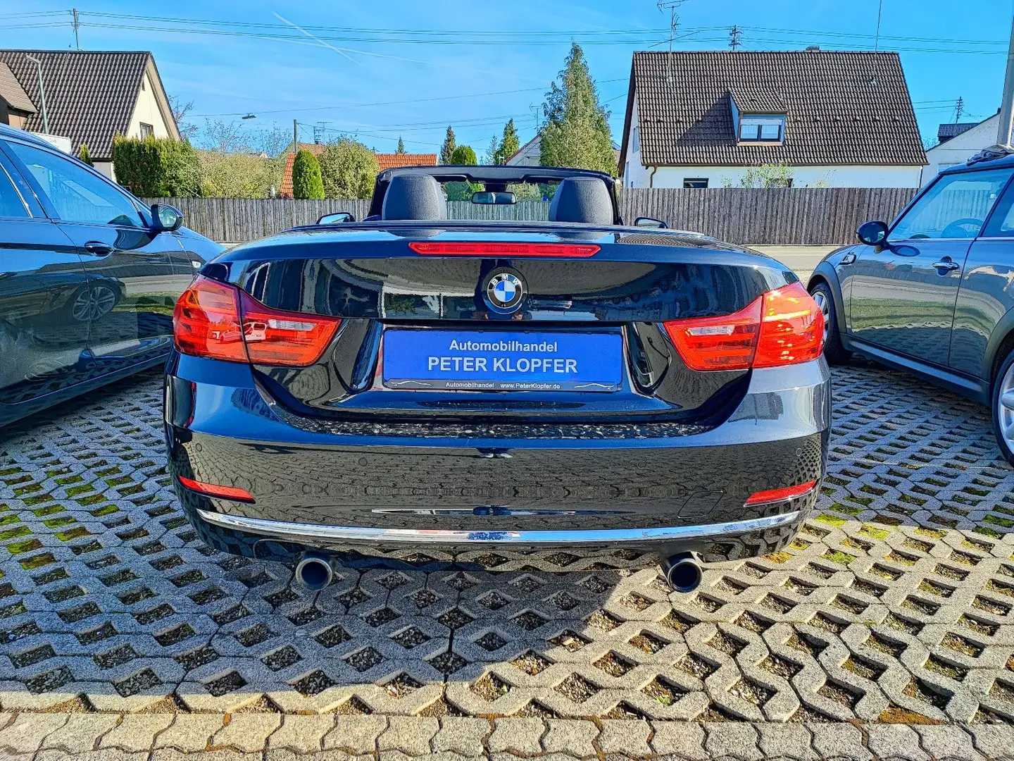 BMW 435 i Cabrio Luxury/Xen/Nav/Memory Schwarz - 2