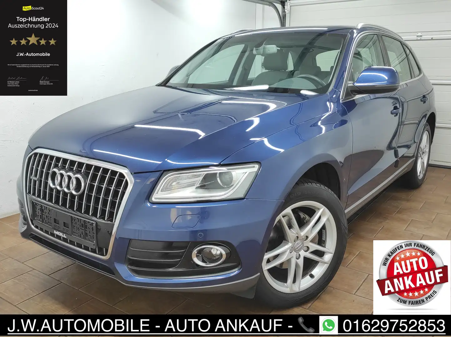 Audi Q5 2.0 TFSI quattro AHK AUTOMATIK KLIM XENON PANO PDC Blau - 1