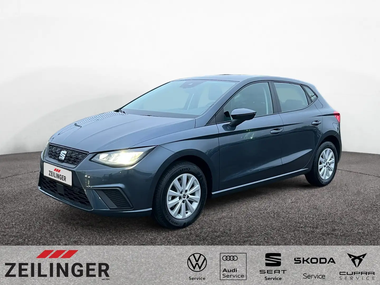 SEAT Ibiza Style TSI DSG|5J-GAR|NAVI|ACC|APP|WINTER-P Grau - 1
