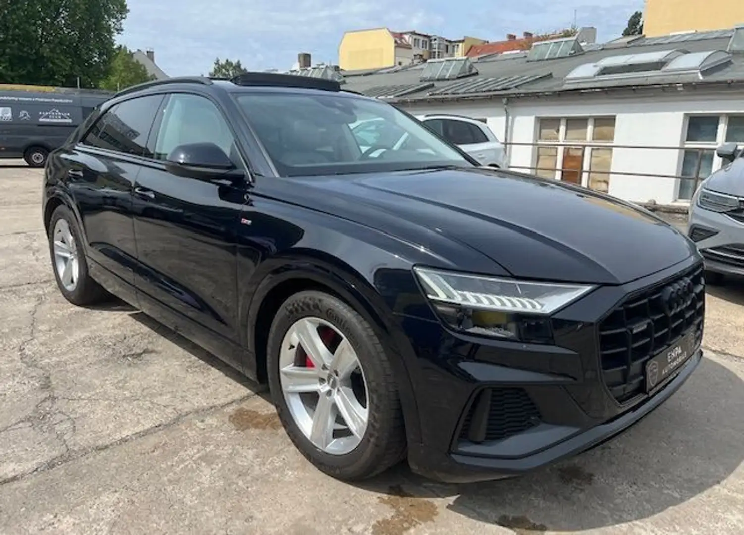 Audi Q8 50 TDI 3x S-LINE PANO|MATRIX|HUD|AHK|KAMERA Schwarz - 1