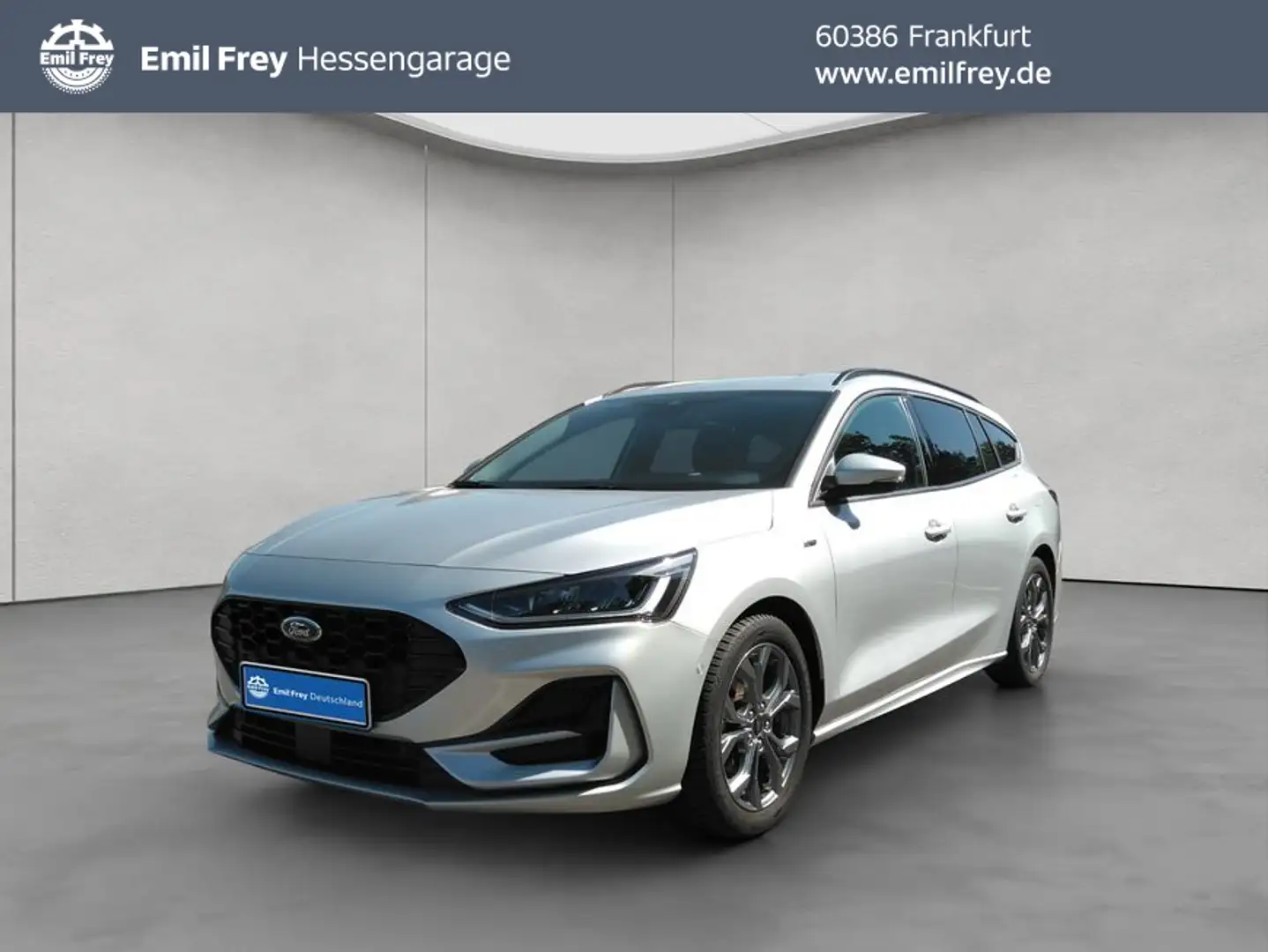 Ford Focus Turnier 1.0 EcoBoost Hybrid ST-LINE X Silber - 1
