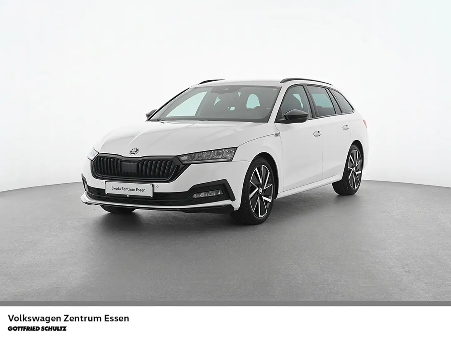 Skoda Octavia Combi Sportline TDI LED Navi Keyless Sitzhzg Weiß - 1