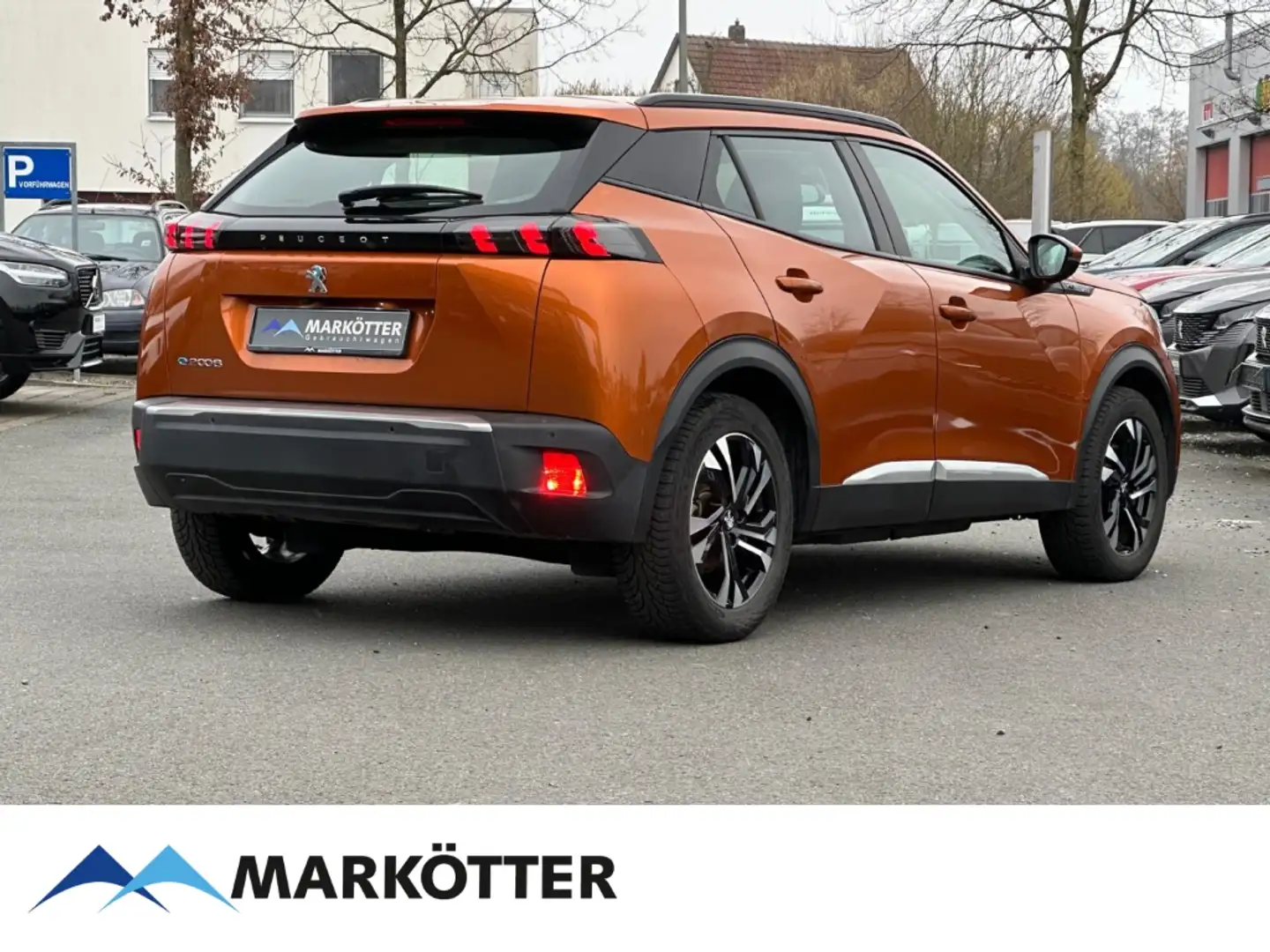 Peugeot 2008 e-2008 Allure 136 CAM/SHZ/NAVI/CRPLY/KLIMA Orange - 2