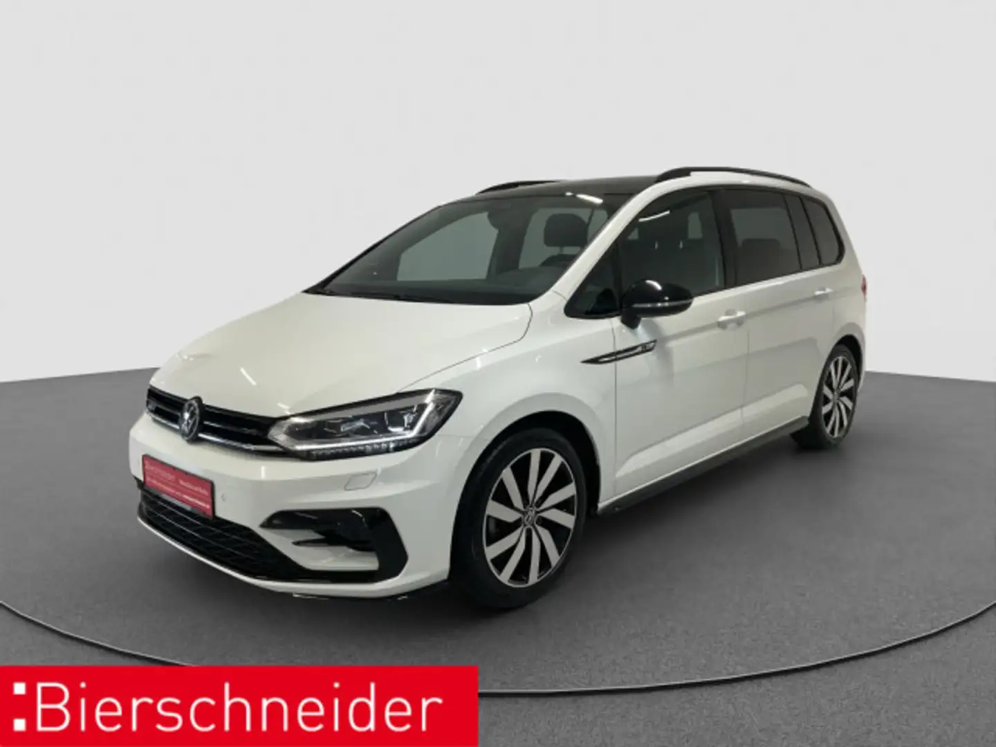 Volkswagen Touran 1.5 TSI DSG R-Line Black 7SITZE AHK PANO Weiß - 1
